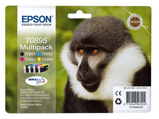 C13T08954010 EPSON BX300F - cartouche  (4) CMYK