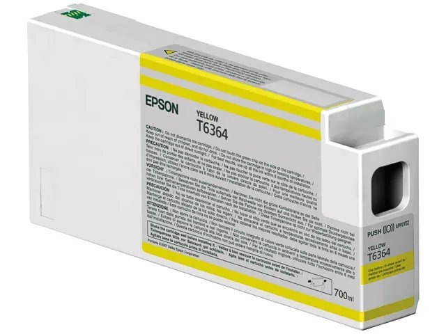 T6364 - EPSON Cartouche Encre Pigment Jaune 700ml 