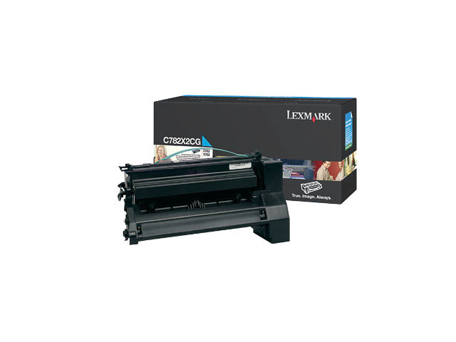 C782X2CG LEXMARK C782 Toners cyan