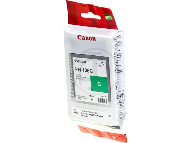 PFI106G CANON IPF6300 - cartouche verte