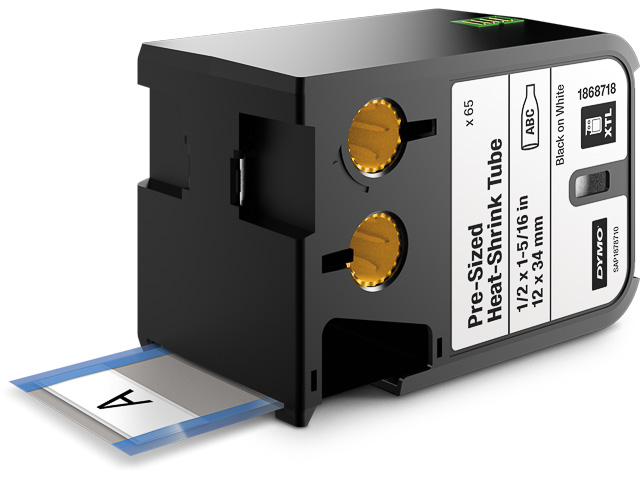 1868718 DYMO 12x34mm HEAT SHR- cartouche 