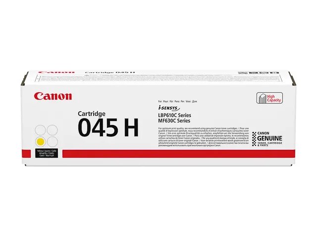 CANON Cartouche Toner CRG045H Y Jaune 2 200 pages