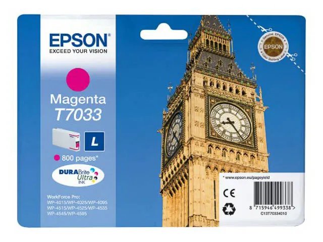 C13T70334010 EPSON WP4000 - cartouche magenta - Standard