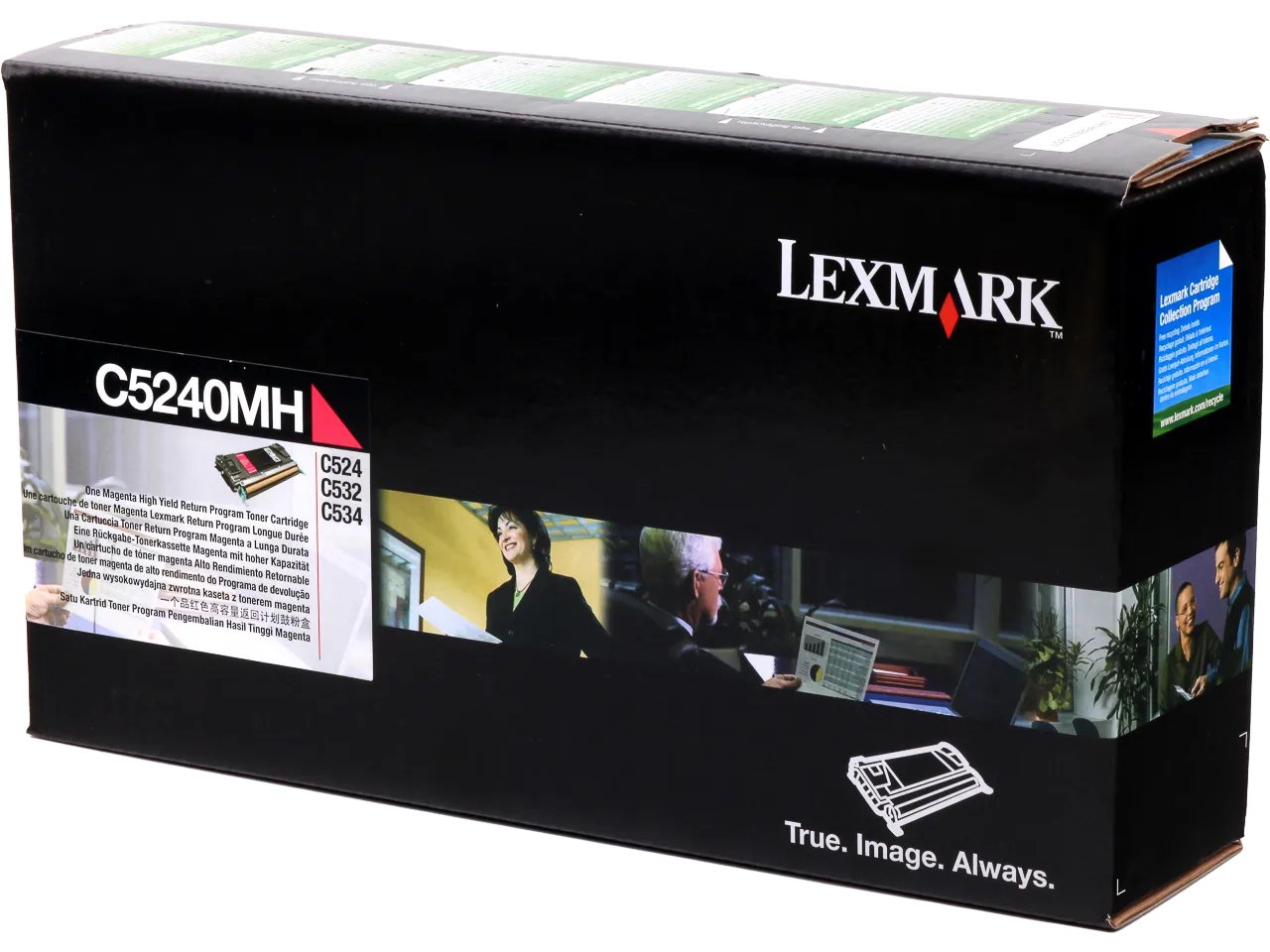 C5240MH LEXMARK C524 Toner magenta Grande Capacité