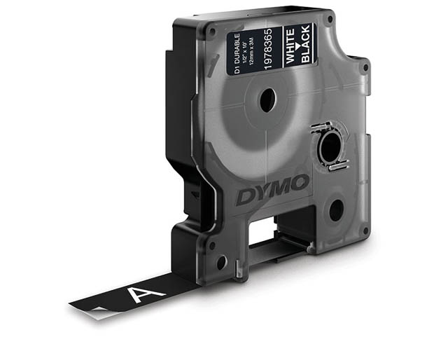 1978365 DYMO D1 12mm- noir sur blanc