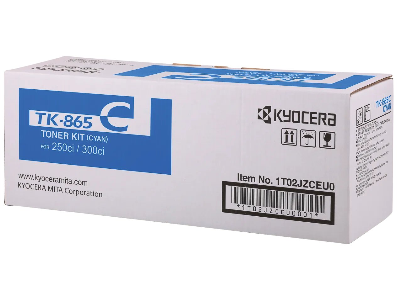 TK865C KYOCERA TA250CI Toner cyan