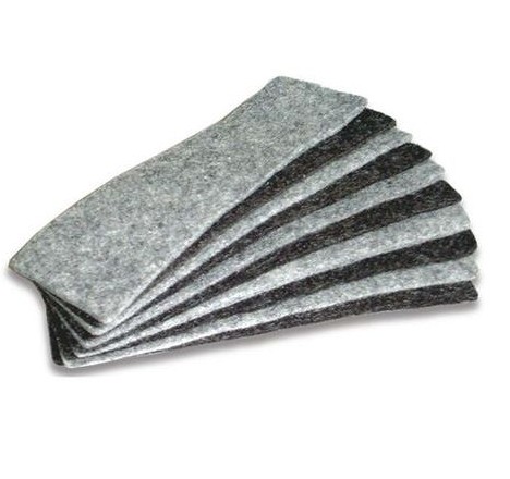 LOT DE 10 RECHARGES MAGNETIQUES POUR BROSSES TABLEAU BLANC NOBO REF 1310110