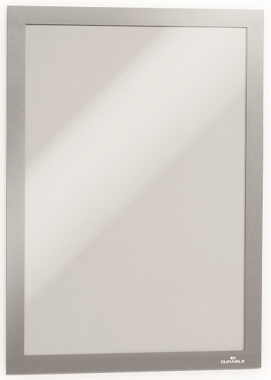 LOT 10 CADRES D'AFFICHAGE DURAFRAME A4 ARGENT