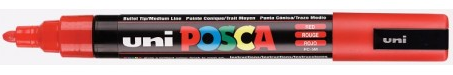 MARQUEUR POSCA POINTE MOYENNE ROUGE