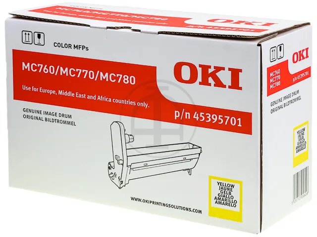 45395701 OKI MC760 Tambour (OPC) Jaune