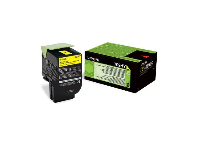 70C2HY0 LEXMARK CS310DN Toner Jaune Grande Capacité