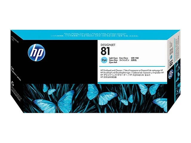 C4954A HP DesignJet d'encre 5000 Têtes de lecture et dispositif de nettoyage  cyan clair