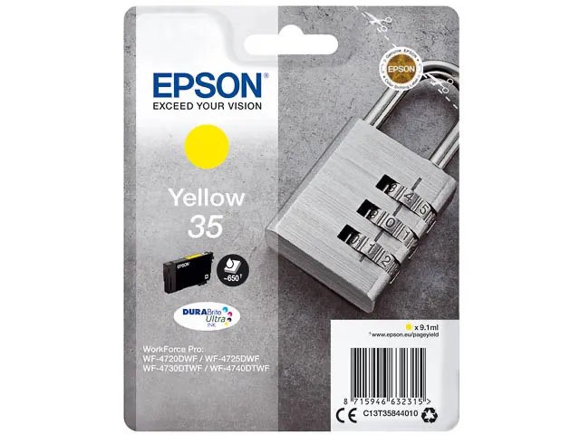 T3584 - EPSON WF4720DWF - cartouche  YE - Standard