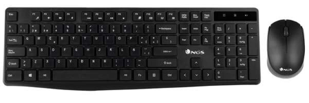 KIT CLAVIER+SOURIS MEDIA RANGE OPTICAL SANS FIL - MROS104