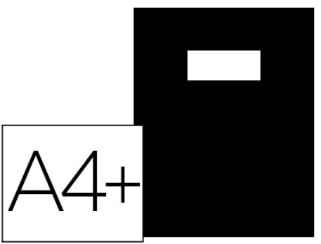 PROT CAHIER PVC 24X32 OP NOIR 220 MIC