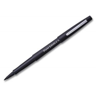 PAPERMATE FLAIR TEMPO NYLON NOIR - Conditionement Boite de 12 - Commande à l'unité