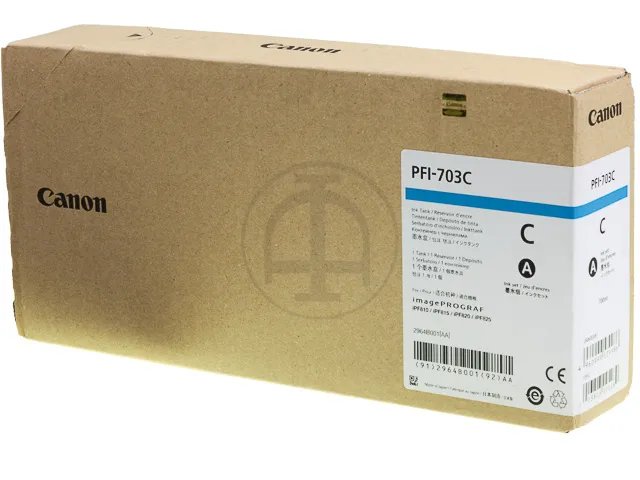 PFI703C CANON IPF810 - cartouche  cyan