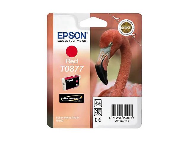 C13T08774010 EPSON photo R1900 - cartouche rouge