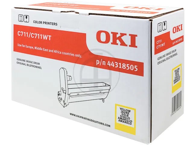 44318505 OKI C711 Tambour (OPC) Jaune