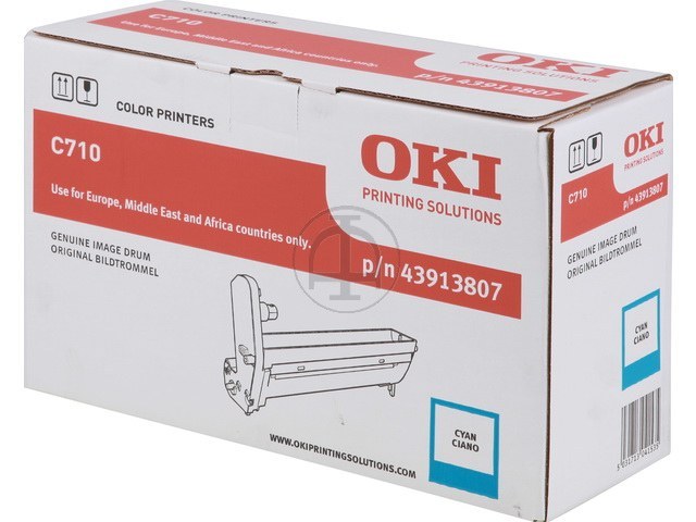 43913807 OKI C710 Tambour (OPC) cyan
