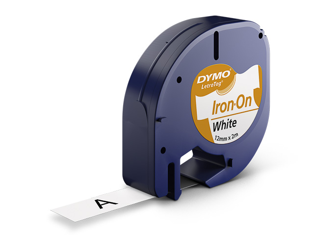 S0718840 DYMO 12mm  - blanc sur noir