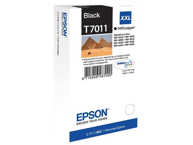 C13T70114010 EPSON WP4000 - cartouche noire Grande Capacité