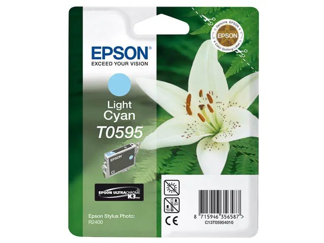 C13T05954010 EPSON - Standard photo R2400 - cartouche  cyan clair