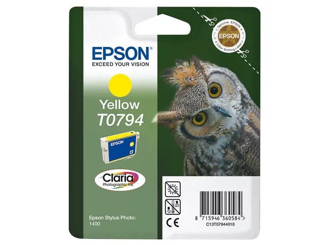 C13T07944010 EPSON - Standard photo 1400 - cartouche Jaune