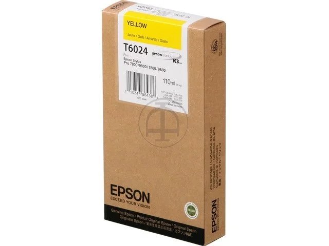 C13T602400 EPSON - Standard PRO7800 - cartouche Jaune
