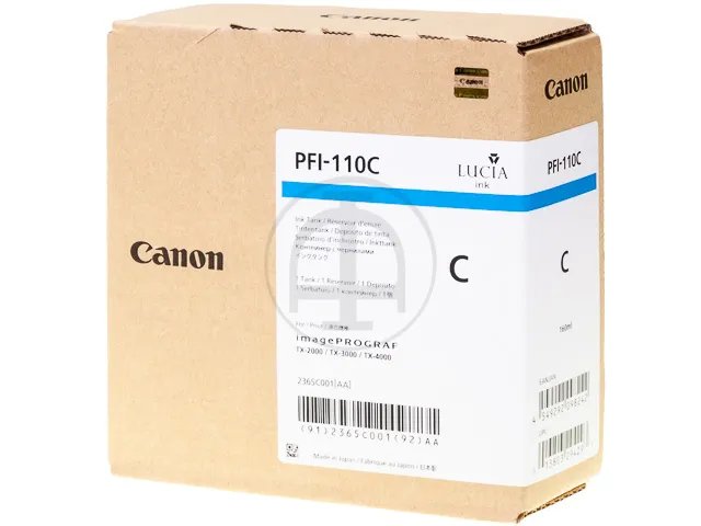 PFI110C CANON IPF2000 - cartouche  cyan