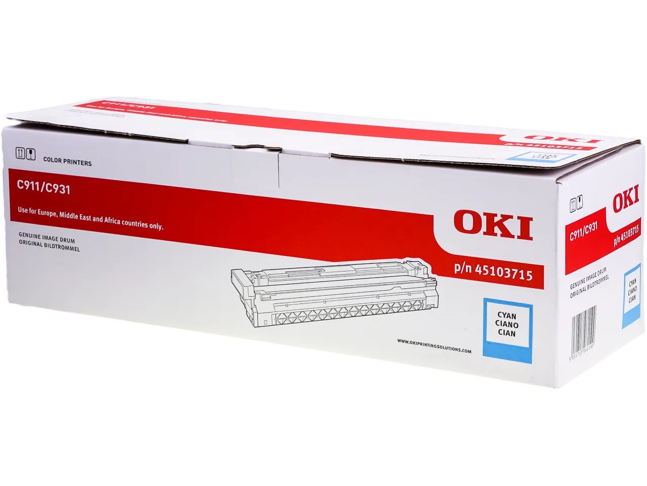 45103715 OKI C931 Tambour (OPC) cyan