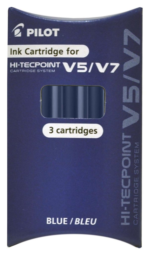 SET 3 RECHARGES ENCRE LIQUIDE BXS-IC-50-V5/V7 BLEU