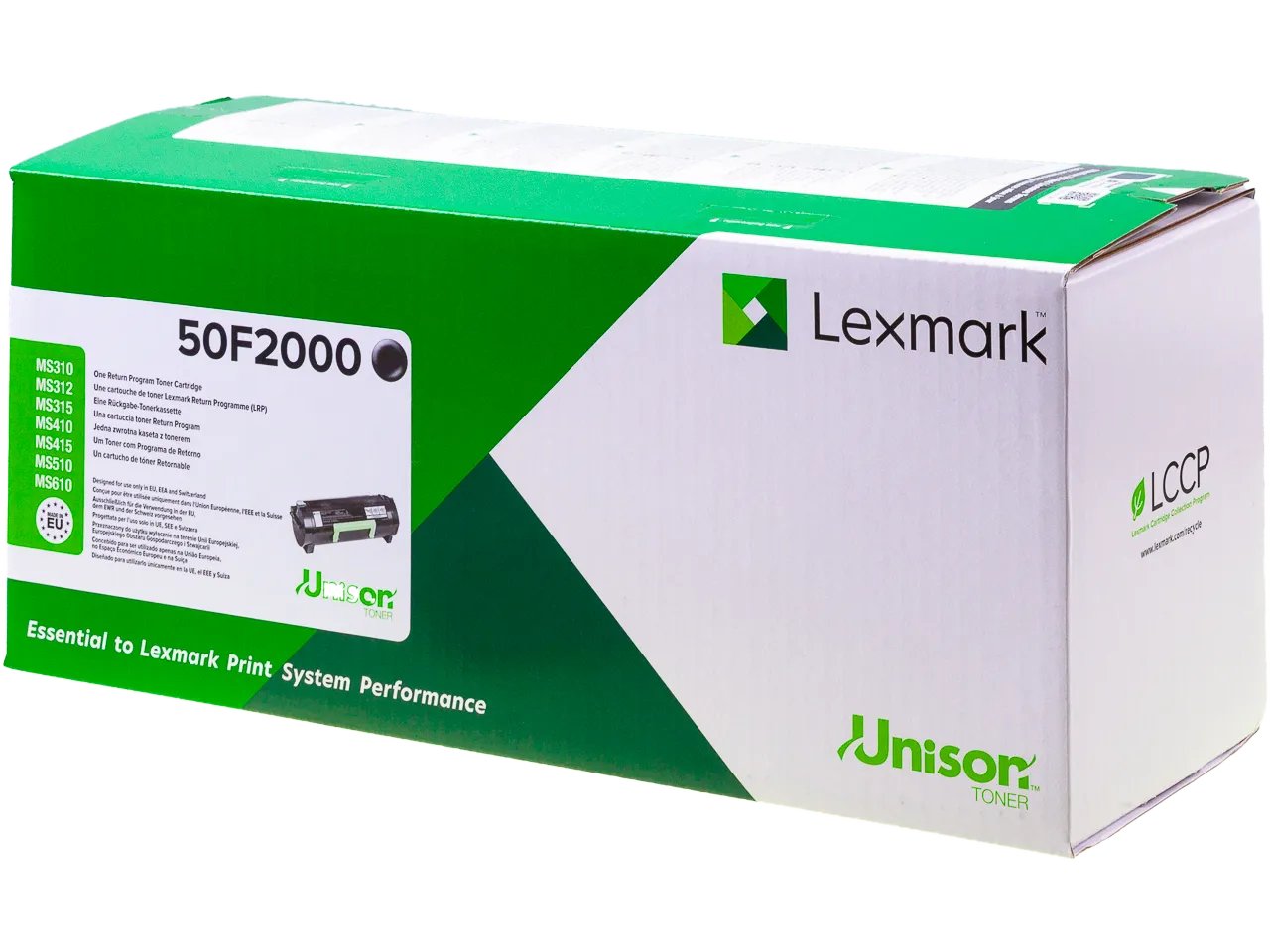 50F2000 LEXMARK MS310DN Toner noir - Standard