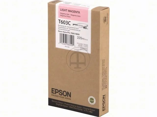 C13T603C00 EPSON - Standard PRO7800 - cartouche  magenta clair Grande Capacité