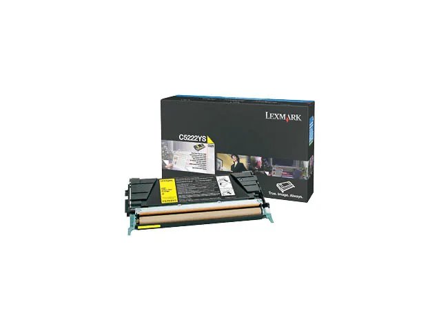 C5222YS LEXMARK C522 Toners Jaune