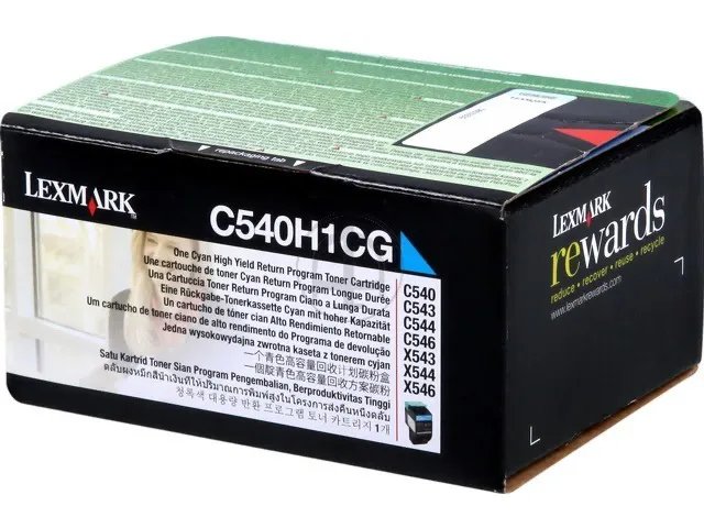 C540H1CG LEXMARK C540 Toner cyan Grande Capacité