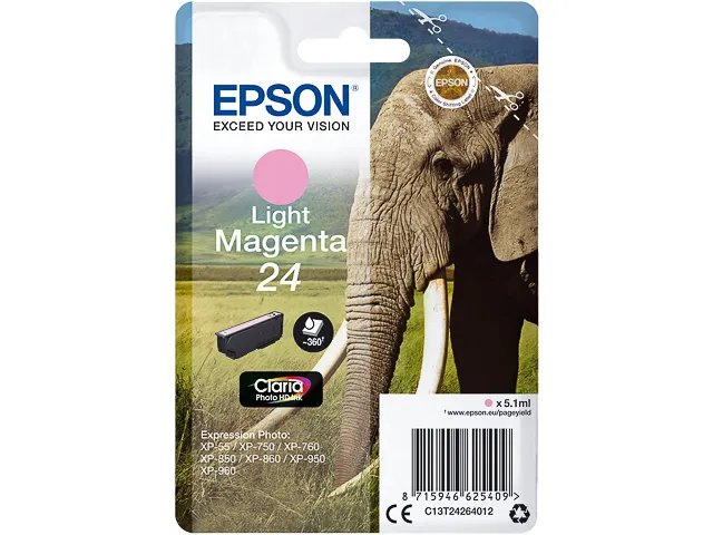 T2426 - EPSON XP750 - cartouche  magenta clair - Standard