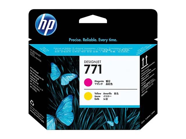 CE018A HP DesignJet d'encreZ6200 Têtes de lecture magenta+jaune