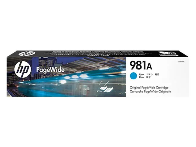 J3M68A HP PageWide couleur 556 - cartouche  cyan - Standard