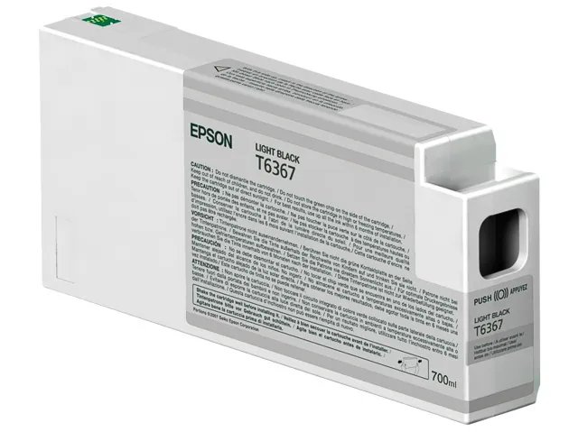 T6367 - EPSON Cartouche Encre Pigment gris 700ml