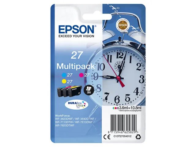 T2705 - EPSON WF3620 - cartouche  (3) CMY - Standard