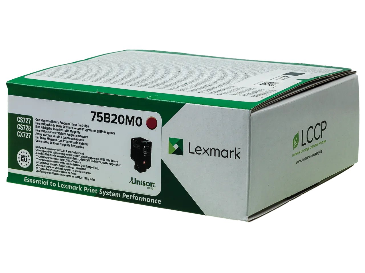 75B20M0 LEXMARK CS727 Toners magenta RETURN