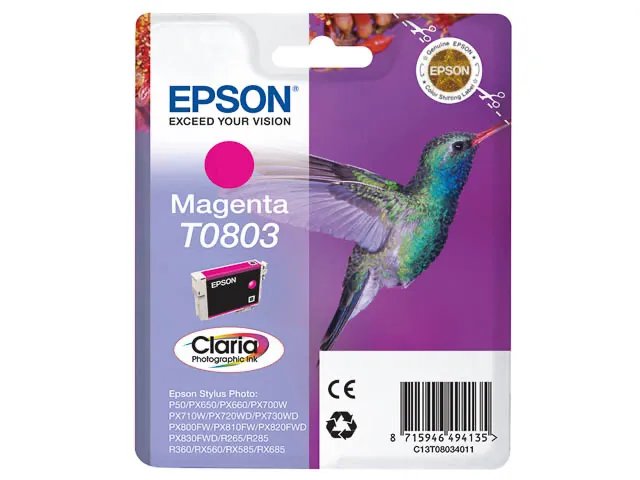 T0803 - EPSON - Standard photo RX265 - cartouche magenta