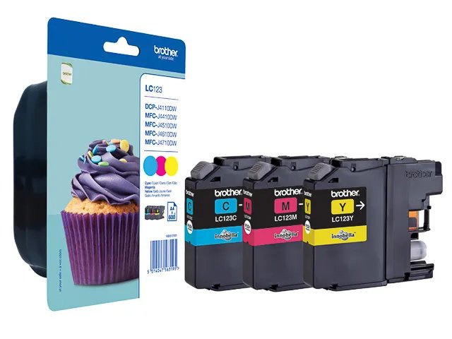 LC123-RBWBPDR BROTHER MFCJ4510DW - cartouche  (3)