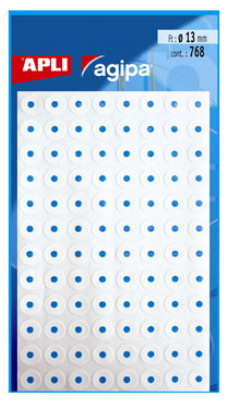 768 ŒILLETS PVC Ø 13 MM BLANC
