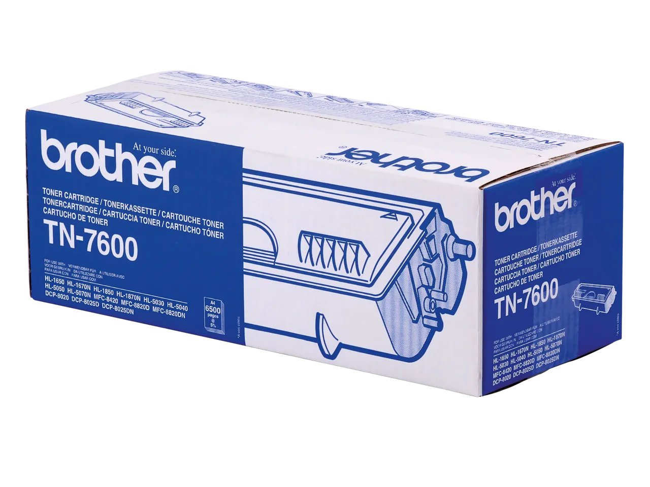 Toner noir BROTHER TN7600