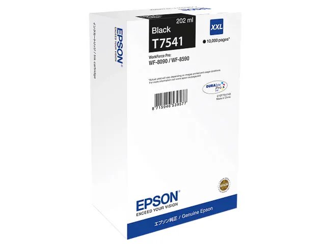C13T754140 EPSON WF8090 - cartouche noire Grande Capacité