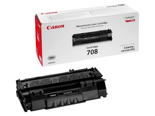 ORIGINAL Canon 0266B002 / 708 - Toner noir