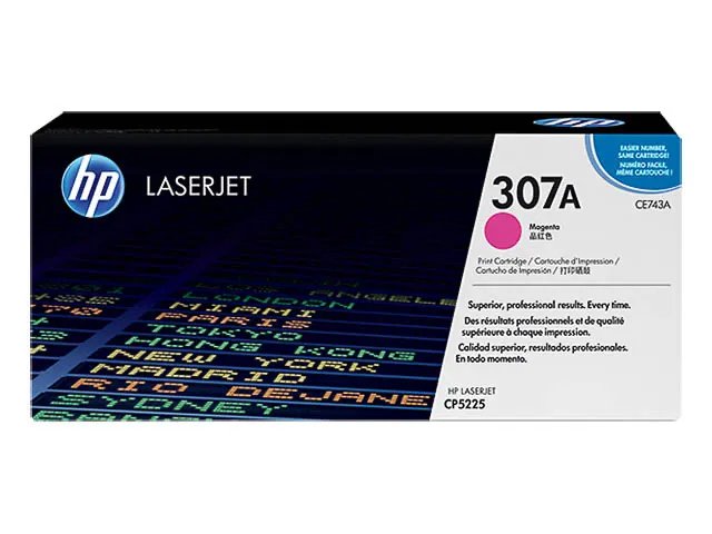Toner magenta CE743A HP Color LaserJet CP5225 