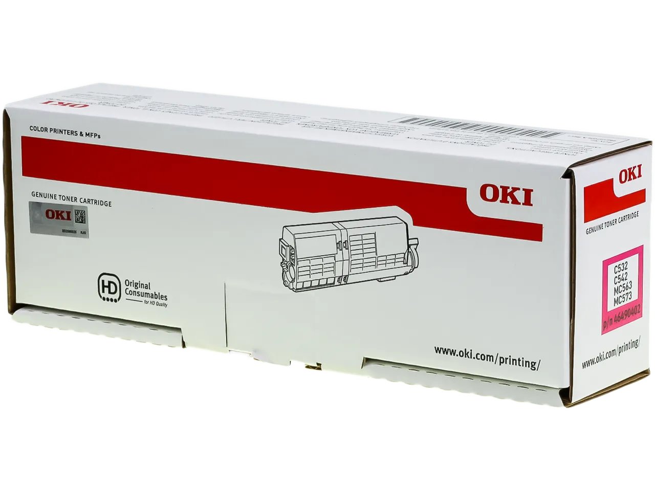 46490402 OKI C532 Toner magenta - Standard